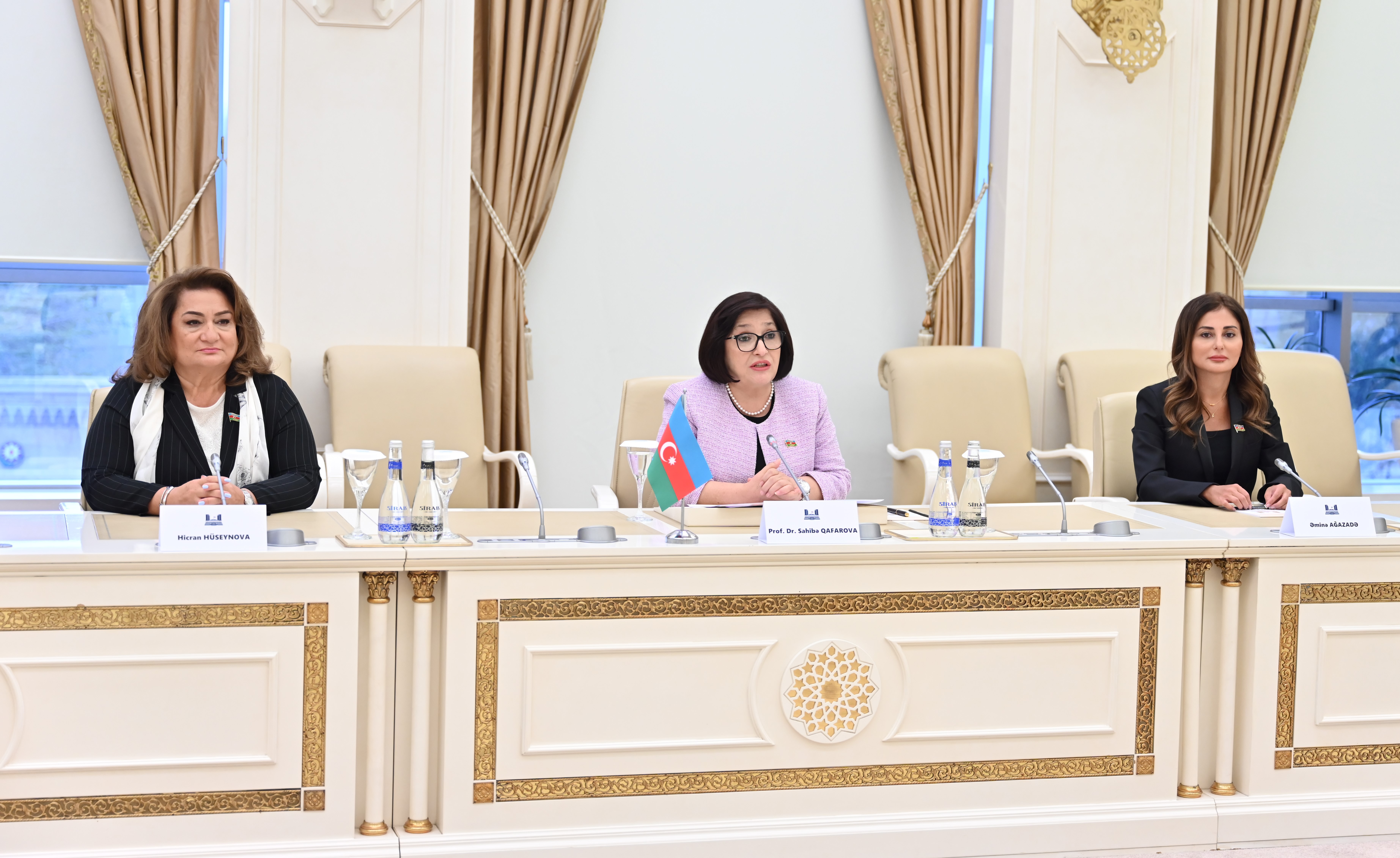 Chair of Milli Majlis Sahiba Gafarova Meets with Republic of Turkey’s Minister for Family and Social Services